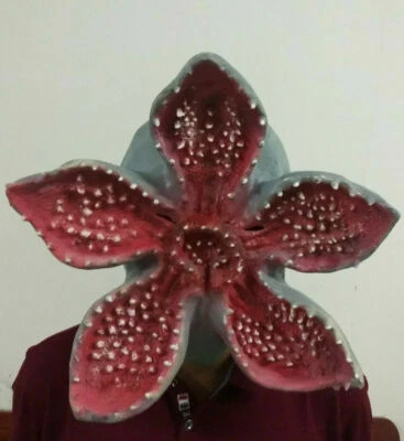  Latex Demogorgon Cosplay Costume Mask Deluxe Adults Demigorgon - Image 1 of 2