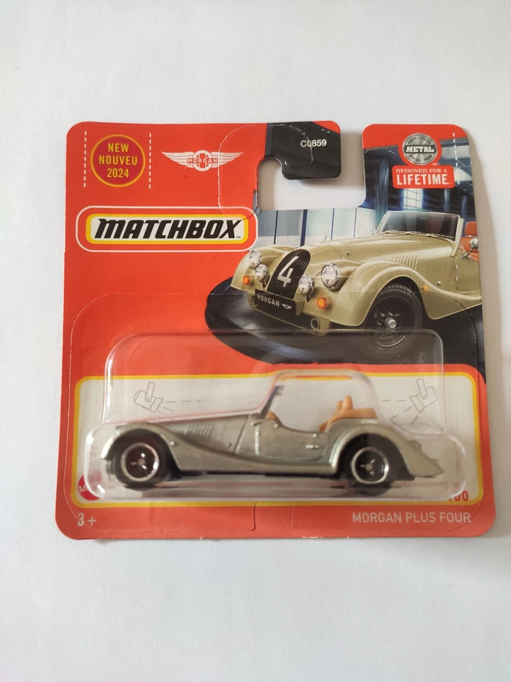 Matchbox Morgan Plus Four 4 66/100 2024 HVN30 Mattel - Immagine 1 di 1