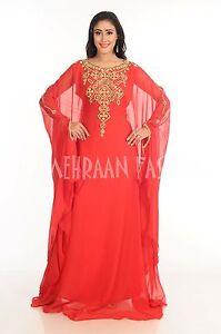 Dubai Farasha Jilbab Kaftan Kleid Abaya Arabien Islamic Kostüm Kleidung Design