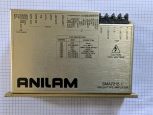 60 TAGE ANILAM 33000123 GLENTEK SERVOANTRIEB SMA7215 DC MOTOR CNC SINGLE LED - Bild 1 von 7