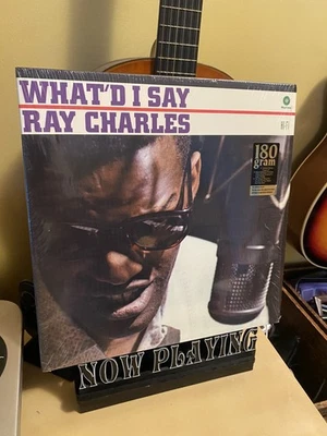 RAY CHARLES - WHAT I'D SAY LP VINYL RECORD 180 GRAM 180g VG+ Pictured - Image 1 of 2