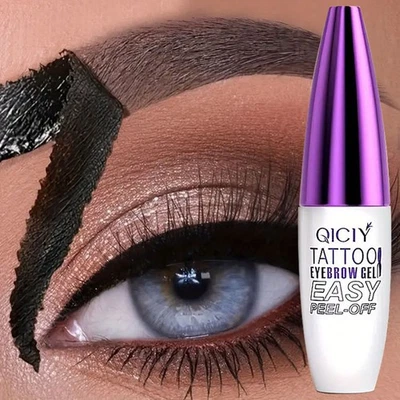 Tattoo Peel-Off Semi-Permanent Brow Tint Waterproof Long-Lasting Eyebrow Gel ~ 。 - Image 1 of 4