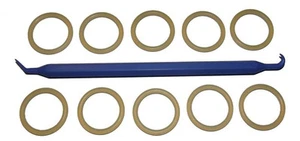 10 pack - 7/8inch UNF DIN Valve Neck POLYURETHANE 116 O-Ring & Pick Tool - Picture 1 of 2