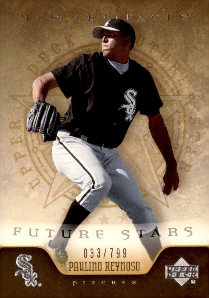 2005 Upper Deck Artifacts #255 Paulino Reynoso SN,RC Chicago White Sox #/799 - Image 1 of 2