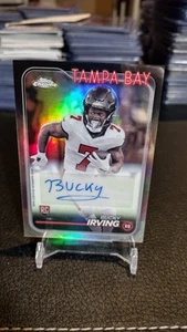 2024 Topps Chrome Rookie Autograph Variation Bucky Irving - Picture 1 of 2