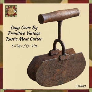 Metal Blade Primitive Vintage Food Chopper - Picture 1 of 3