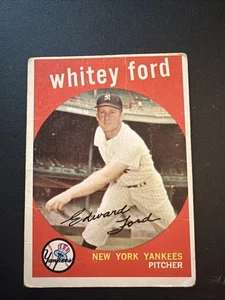 Topps Whitey Ford 1959 #430 New York Yankees  - Imagen 1 de 2