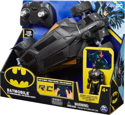 DC Comics, Batman Batmobile Remote Control Car Age 4+, Easy to Drive