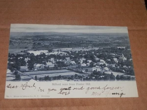 MILFORD PA - 1905 GEBRAUCHTE POSTKARTE - MILFORD VON FOSTER HILL AUS GESEHEN - Bild 1 von 2