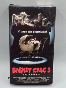 Basket Case 3 The Progeny VHS 1991 Frank Henenlotter Body Horror MCA Universal - Picture 1 of 8