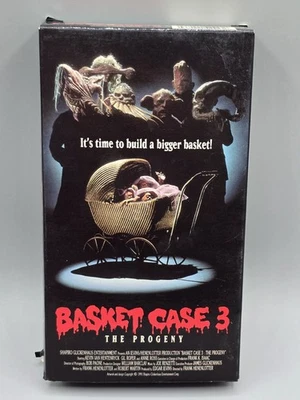 Basket Case 3 The Progeny VHS 1991 Frank Henenlotter Body Horror MCA Universal - Image 1 of 4