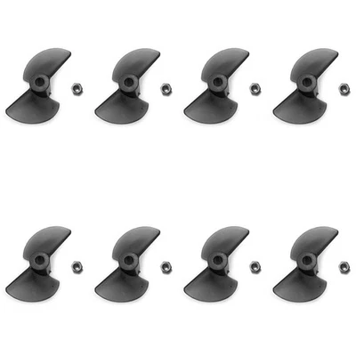 8Pcs FT012-9 Rudder Tail Propeller 2 Blades Propeller for  FT012 2.4G4261 - Image 1 of 4