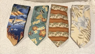 Corbatas de seda tropical Tommy Bahama Hilfiger Tango (4) Excelente  Foto 1 de 4