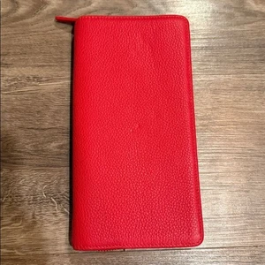 Reisegeldbörse Lederologie Rot - Bild 1 von 7