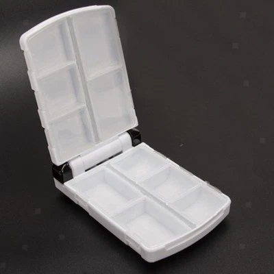 Angelkasten mit Fächern, Angelkasten für Köder, Haken, Sinker - Bild 1 von 4