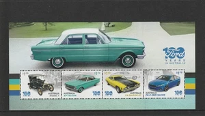 2025 Ford 100 Years in Australia - Mini-Sheet. Mint Never Hinged. - Bild 1 von 1