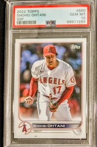 2022 Topps Series 2 Shohei Ohtani SSP Clenching Fist Variation *PSA 10 GEM MT - Picture 1 of 1