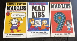 Mad Libs Book Lot, 3 Books - Foto 1 di 2