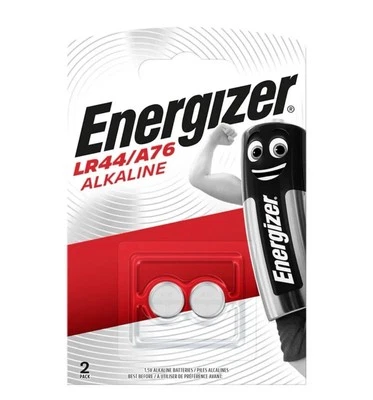 Energizer LR44 / A76 batteries - 5 packs (10 batteries) - Image 1 of 3