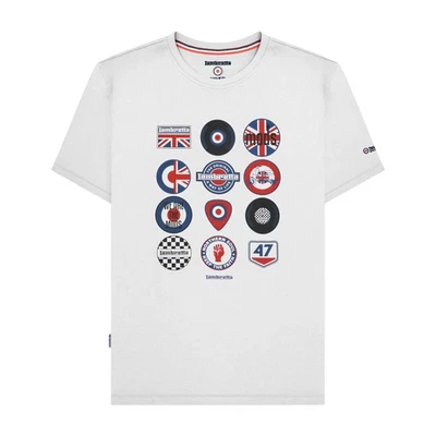 Lambretta - Camiseta SS25 Insignia para Hombre - Imagen 1 de 3
