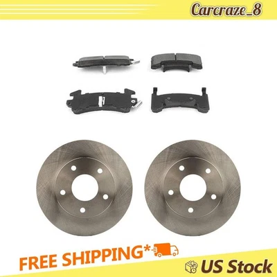 Комплект передних тормозных колодок и роторов для Chevrolet S10 2,2 л 1983-1985 1994-1997 - Изображение 1 из 4