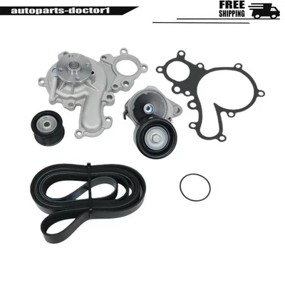 For 2008-2021 Lexus LX570 5.7L V8 Water Pump Drive Belt Tensioner Pulley Kit New - Image 1 of 4