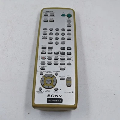 Sony RM-U500 Remote Control - Working, Signs of Use - Image 1 of 4