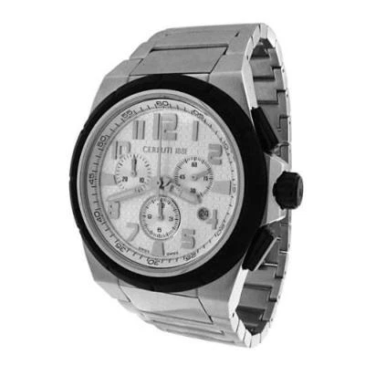 CERRUTI MEN'S ROMA CHRONOGRAPH SWISS QUARTZ WATCH NEW CT68311X47C031 SALE - Image 1 of 4