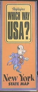 New Highlights Which Way USA? Puzzle Book and State Map - NEW YORK (USED) - Bild 1 von 2