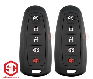 2x New KeyFob Remote Fobik Silicone Cover Fit / For Select Ford Vehicles. - Picture 1 of 2