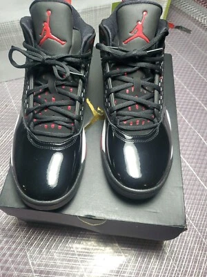 Size 11 Nike Air Jordan Maxin 200 BLACK GYM RED   W/Box  NICE - Image 1 of 4