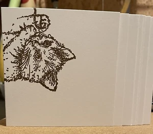 10 Cat Note Cards with Envelopes - Picture 1 of 1