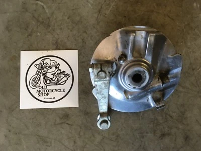 Honda S90 1966 placa de freno delantera Foto 1 de 4