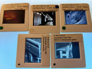Alvar Aalto “Saynatsalo Town Hall Int” Finland Architecture 5 35mm Art Slides 2 - Picture 1 of 6