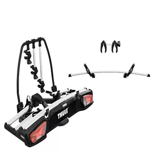 Thule VeloSpace XT 3 939021 Towbar Mounted 4 Cycle Carrier + Bike Adapter 938100 - Picture 1 of 10