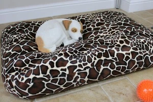 Bean Bag Dog Bed, Medium Cushion Mattress Dog Bed, Washable Pillow Crate Dog Bed - Picture 1 of 10