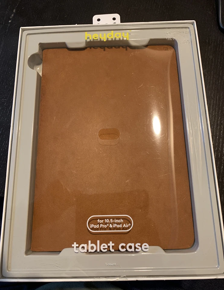 heyday Faux-Suede Case for 10.5-inch iPads Tablet in Tan - Image 1 of 2