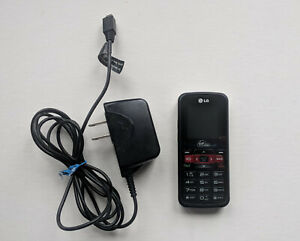 LG 101 / VM101 - Black ( Virgin Mobile ) Cellular Phone