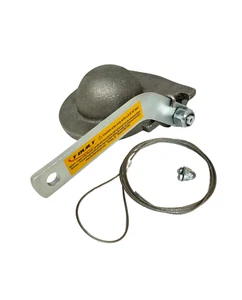 Gooseneck Coupler Head pt#RS-7504, Coupler Kit with remote release cable - Foto 1 di 2