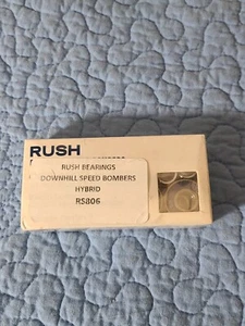 Vintage NOS Rush Bearings Downhill Speed Bombers Skateboard Bearings - Hybrid - Picture 1 of 6