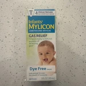 Infants' Mylicon Simethicone-Antigas Gas Relief Dye Free Drops - EXP 10/25 - Picture 1 of 18