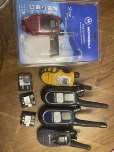 Lot 5 MOTOROLA SX700 T5950 T5600 T5200 TWO WAY RADIO WALKIE TALKIE No Chargers - Picture 1 of 8