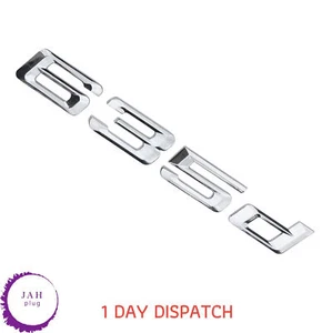 635d CHROME REAR BOOT LID TRUNK BADGE EMBLEM LETTERING FOR BMW 6 SERIES - Picture 1 of 3