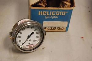 Helicoid Gages, E1P3H1A000000, PSI, NEW in Box - Picture 1 of 1