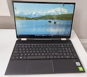 HP Spectre 15-eb0008ca 15.6-inch TOUCH 2-in-1 4K i7-10510u MX330 16Gb 512Gb NVME - Picture 1 of 10