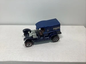 1969 Redline Hot Wheels Dark Blue Paddy Wagon Mattel U.S.A. - Picture 1 of 9