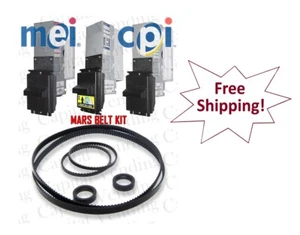 Mars/MEI Series 2000 Belt Kit AE & VN Dollar Bill Validators Acceptors fast ship - Picture 1 of 4