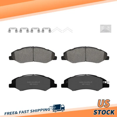 Juego de 4 pastillas de freno delanteras cerámicas para Honda Odyssey 2018 2019 2020 2021 2022 2023 Foto 1 de 4