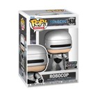 RoboCop Metallic Funko Pop! Vinyl Figure #1638 - EE Exclusive W/Protector Bundle