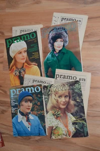 4 x Pramo  Schnittmusterbogen 1973-77 DDR Zeitschrift - Bild 1 von 1
